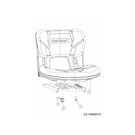 ASIENTO RESPALDO ALTO 757-05075 ORIGINAL MTD | Newgardenstore.eu