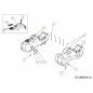 KRAFTSTOFFTANK LINKS 651-05090 ORIGINAL MTD