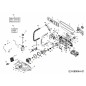 Moteur électrique 36 V 1100 W 624-05034 d'origine MTD