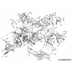 Wellenbaugruppe Reibrad 618-06072 Original MTD | Newgardenstore.eu