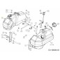 Kraftstofftank-Baugruppe 7,25 Gallonen links 651-05584 Original MTD