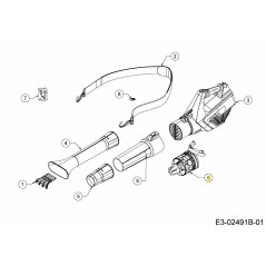 ENGINE CPL. 753-10550 ORIGINAL MTD