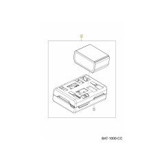 KIT DI SERVIZIO BATTERIA 753-11235 ORIGINALE MTD
