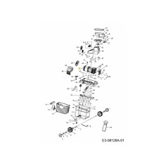 ENGINE CPL. 092.64.081 ORIGINAL MTD