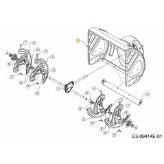 TASSE DE BOÎTE 24" 684-05207AWR ORIGINALE MTD | Newgardenstore.eu