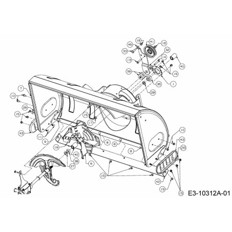 ATTREZZATURA COMPLETA. 618-07340 ORIGINALE MTD | Newgardenstore.eu
