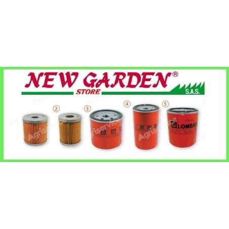 Filtro de combustible LOMBARDINI ACME 2175.009 2175.032 2175.045 2175.131 2175.046 | Newgardenstore.eu