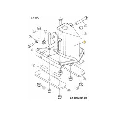 WEDGE-CAST SPLITTER 719-0550A ORIGINAL MTD | Newgardenstore.eu