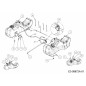 Kraftstofftank-Baugruppe rechts 651-04319A Original MTD