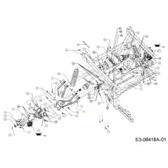 CONTROL ASM LOWER 607-04396A ORIGINAL MTD