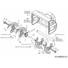 TRANSMISSION CPL. 618-04514 ORIGINAL MTD | Newgardenstore.eu