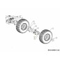 DUAL WHEEL ADAPTER 680-00574A ORIGINAL MTD