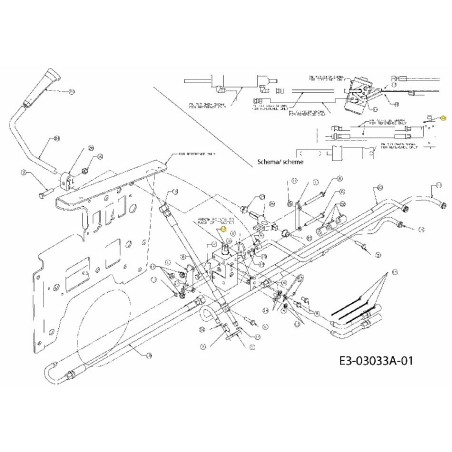Hydraulikventil 717-3452 Original MTD | Newgardenstore.eu