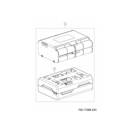 KIT DI SERVIZIO BATTERIA 9,6 AMP 753-11261 ORIGINALE MTD | Newgardenstore.eu