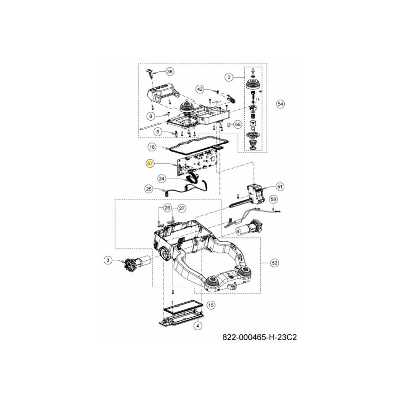 PCBA PRINCIPALE RK-L 753-11262 ORIGINALE MTD
