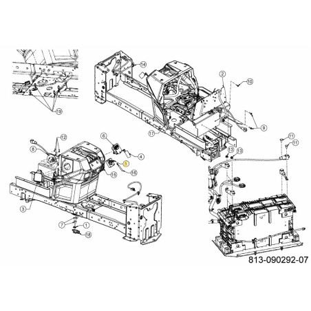 MODULE ELECTRIC SPDM 625-07791A ORIGINAL MTD | Newgardenstore.eu