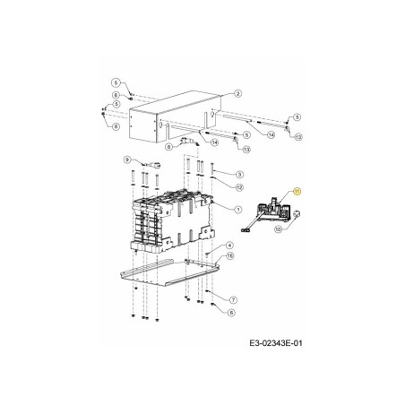 Ladegerät 48V 650W Li-Ion 725-13245 Original MTD | Newgardenstore.eu