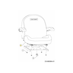 ASIENTO - COMERCIAL MB 757-05070 ORIGINAL MTD