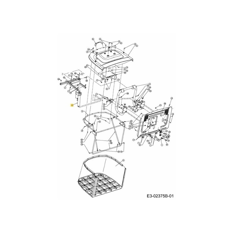 ACTR:ELEC:8" STROKE 725-04247 ORIGINAL MTD