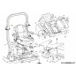 Sitz mit Armlehne 757-05017 Original MTD