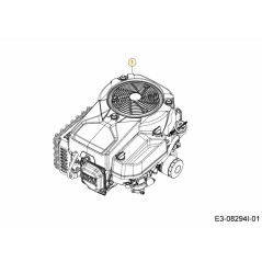 ENGINE CPL. 752Z7T84JUA ORIGINAL MTD