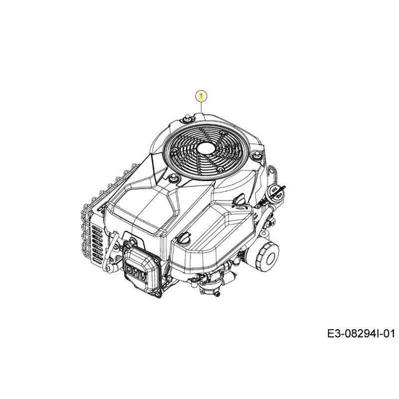 ENGINE CPL. 752Z7T84JUA ORIGINAL MTD