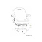 ASIENTO CON DESLIZADORES/REPOSABRAZOS 757-05084 ORIGINAL MTD