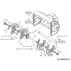 BOÎTIER ASM CUB JAUNE 2 684-04301-CY ORIGINAL MTD