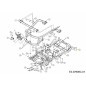 TELAIO INFERIORE 603-06039ACY ORIGINALE MTD