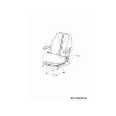 ASIENTO CUB 757-05748 ORIGINAL MTD