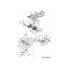 TRASMISSIONE IDRO SX 618-09948 ORIGINALE MTD | Newgardenstore.eu