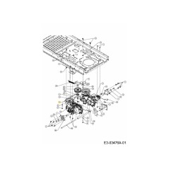 TRANSMISIÓN HIDRO IZQUIERDA 618-06996 ORIGINAL MTD | Newgardenstore.eu