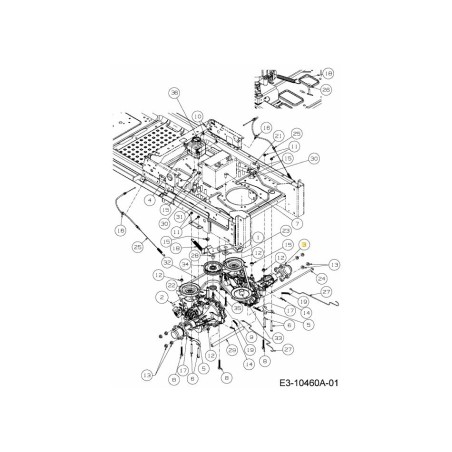 TRASMISSIONE IDRO RH ZT3400 618-07115 ORIGINALE MTD | Newgardenstore.eu
