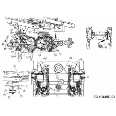 TRANSMISSION HYDRO RH ZT2800 618-07714B ORIGINAL MTD | Newgardenstore.eu