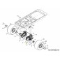 TRANSMISIÓN ENSAMBLE HIDRO RH 618-04432B ORIGINAL MTD