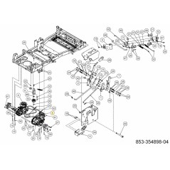 TRANSMISSION HYDRO RH 618-10025 ORIGINAL MTD | Newgardenstore.eu