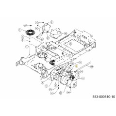 TRANSMISSION RH 618-07022B ORIGINAL MTD | Newgardenstore.eu