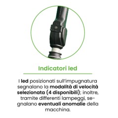 Débroussailleuse multifonctionnelle sans fil ACTIVE SCORPION 1500 W, diamètre de la tige : 26 mm | Newgardenstore.eu