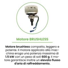 Élagueuse sur perche sans fil ACTIVE MTP SCORPION SR 1500W, poids : 4,5 kg | Newgardenstore.eu