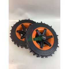 HIGH GRIP weighted wheel kit for WORX WR148 - WR147E.1 - WR155 robots | Newgardenstore.eu