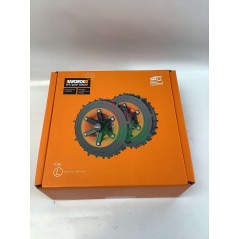 HIGH GRIP weighted wheel kit for WORX WR148 - WR147E.1 - WR155 robots | Newgardenstore.eu