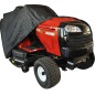 Housse de tracteur tondeuse en polyester noir, 275 x 130 x 140 cm