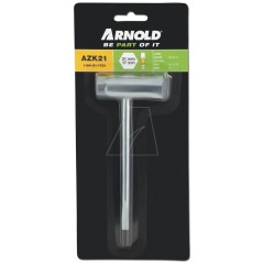 Clé à bougie 17 mm x 21 mm x 70 mm | Newgardenstore.eu