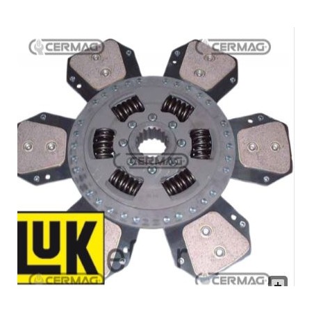 Clutch disc LANDINI for tractor agricultural ALPINE 60 65 70 75 15950