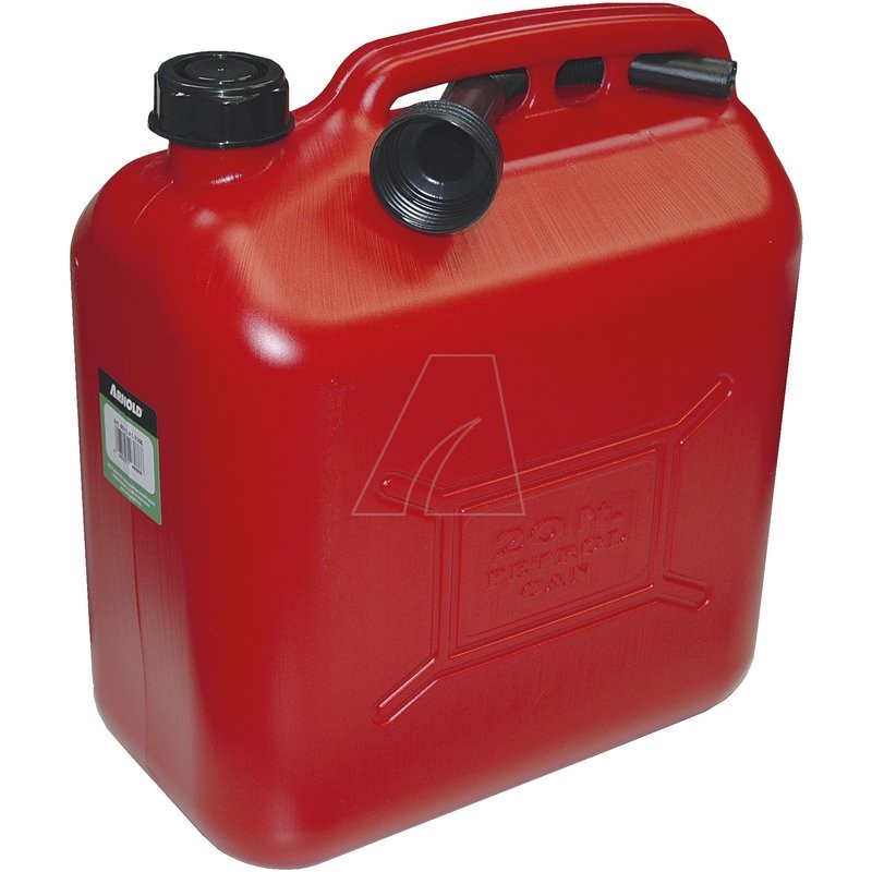 Bidon d'essence de 20 L, rouge