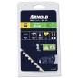 Chaîne de tronçonneuse 3/8" 1,6 mm 56 maillons avec maillon de sécurité, demi-carré
