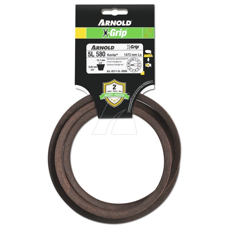 ARNOLD X-Grip 5L 580 Riemen ARNOLD X-Grip 5L 580 Riemen