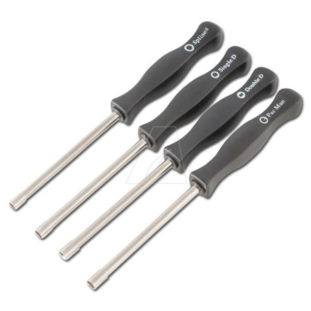 4-piece screwdriver set for 2-stroke engine carburetion | Newgardenstore.eu