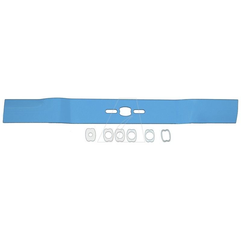Cuchilla universal de 53,5 cm para cortacéspedes de gasolina.
