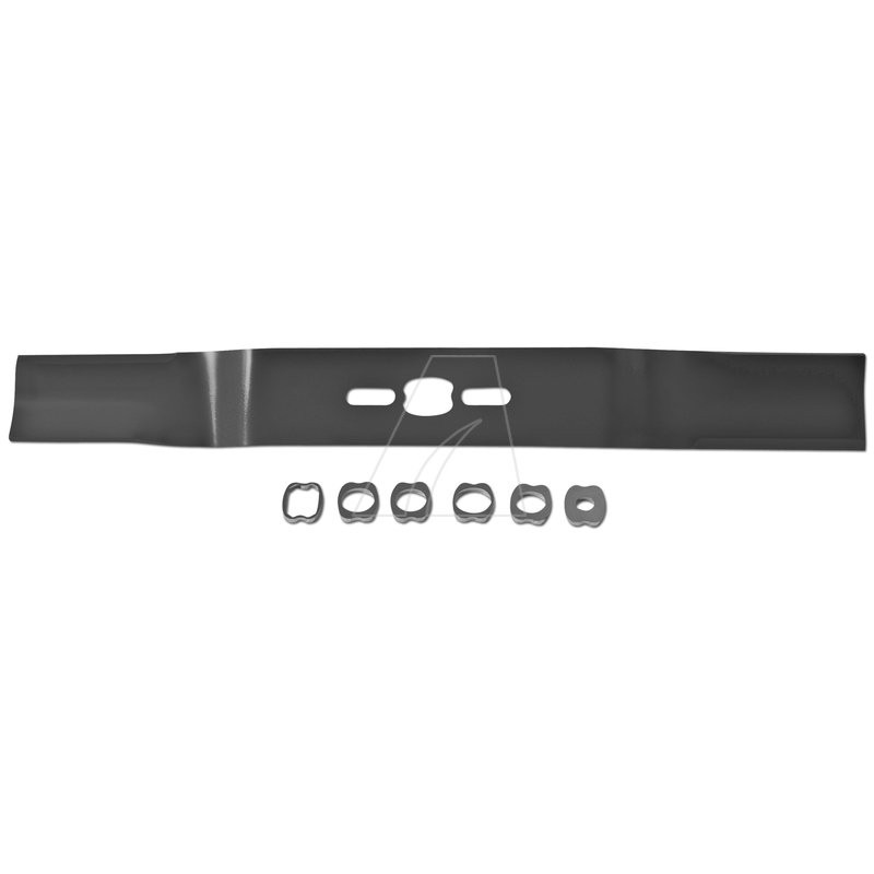 Cuchilla universal de 51 cm para cortacéspedes de gasolina.
